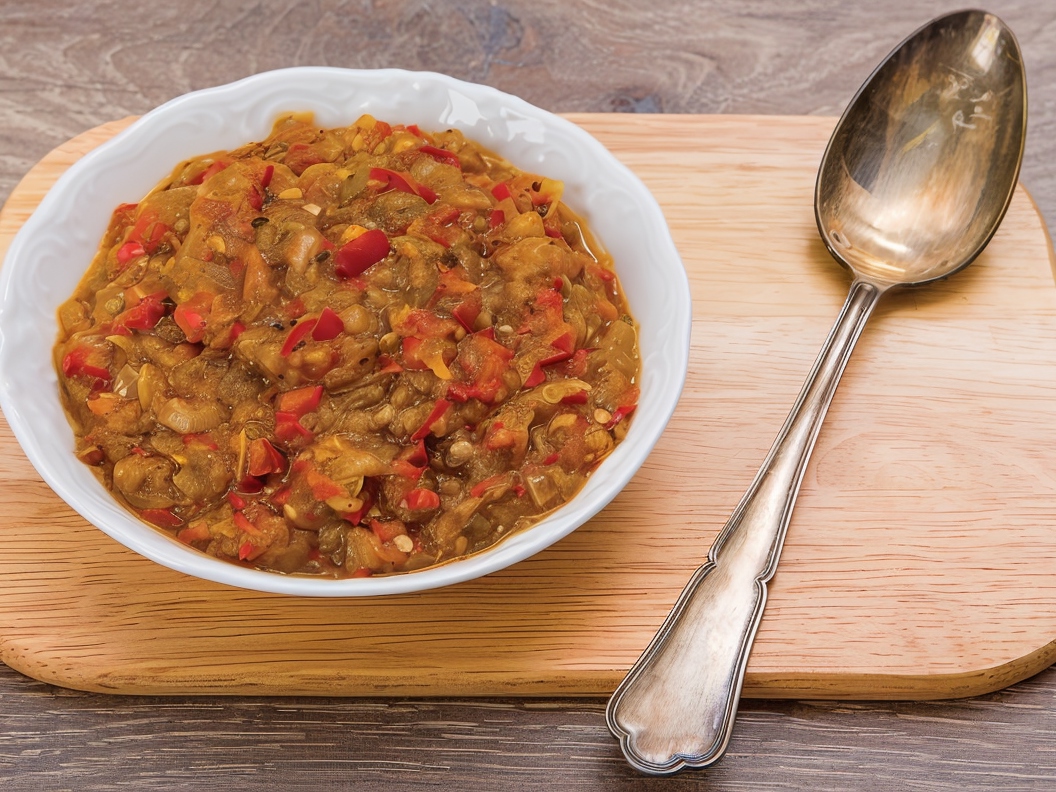 Eggplant Caviar with Marjoram