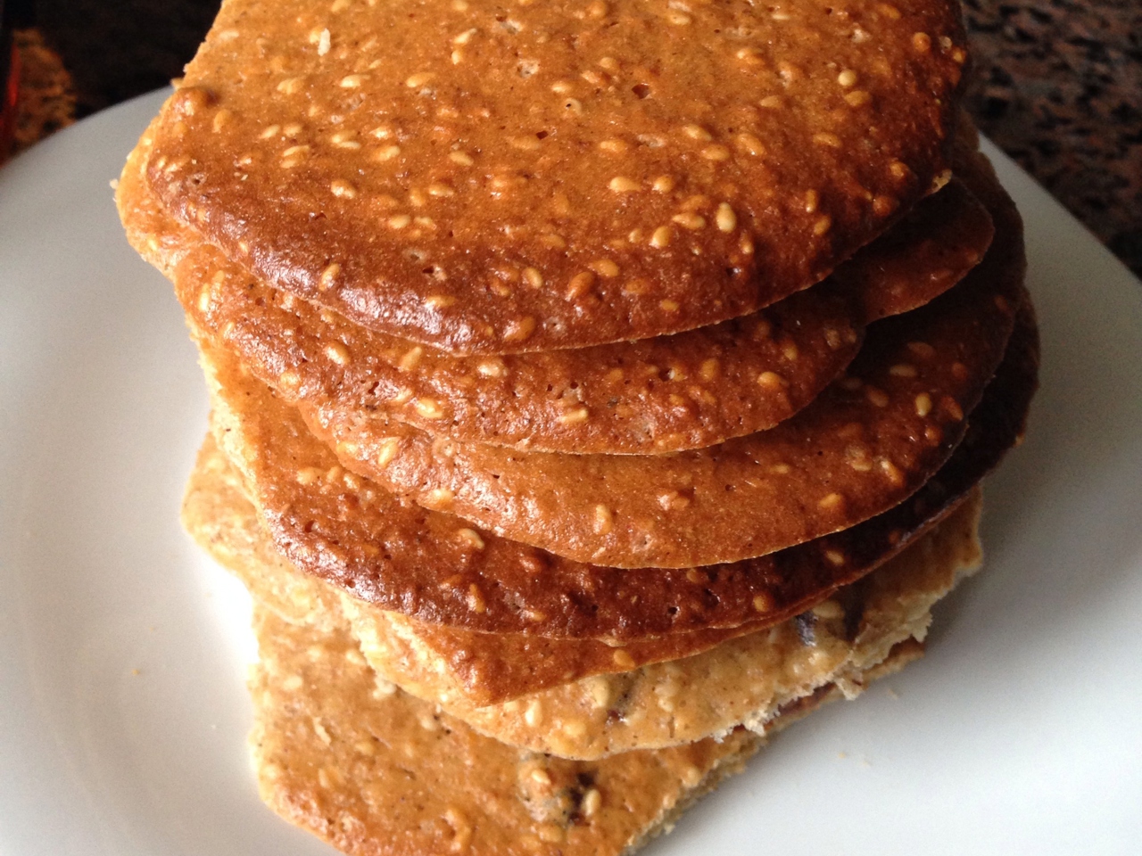 Ginger Cookies with Sesame