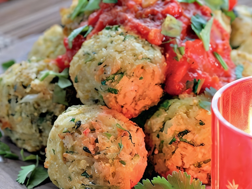 Indian Vegetable Balls "Aloo Kofta"
