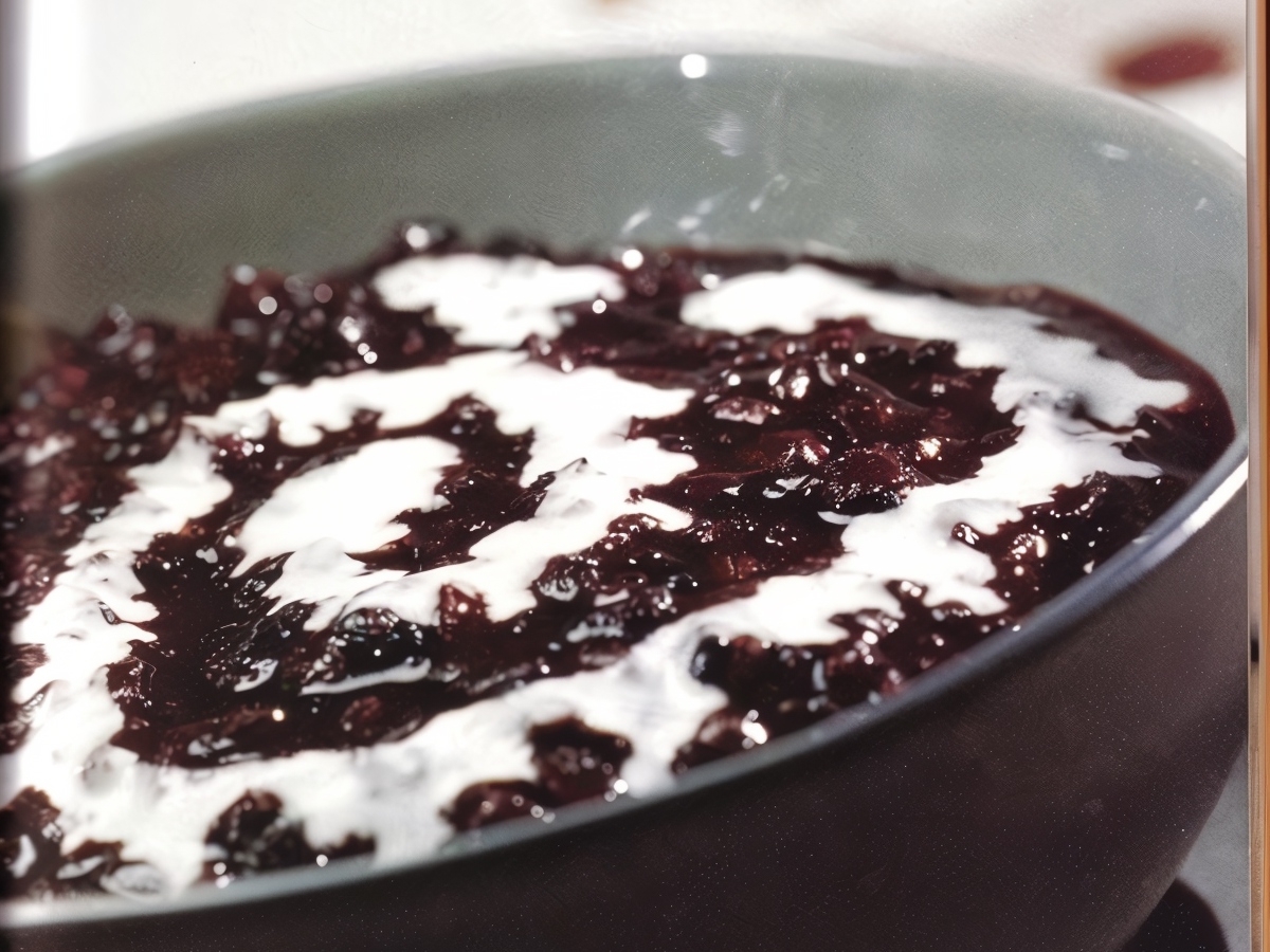 Indonesian Black Rice Pudding