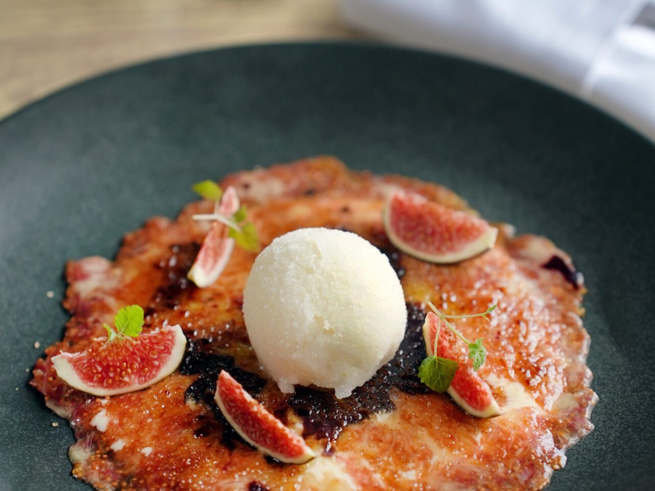 Fig with Maple Syrup