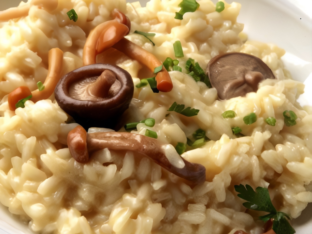 Italian Risotto with Wild Mushrooms
