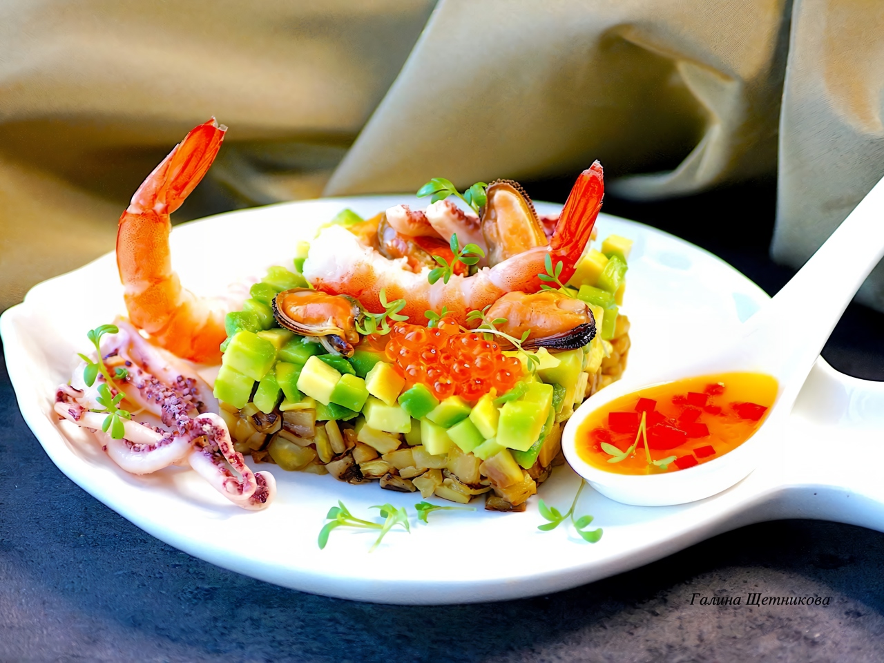 Exquisite Seafood Salad