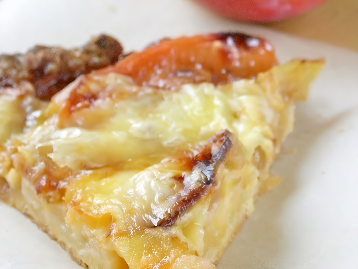 Apple Crostata with Cheddar Cheese