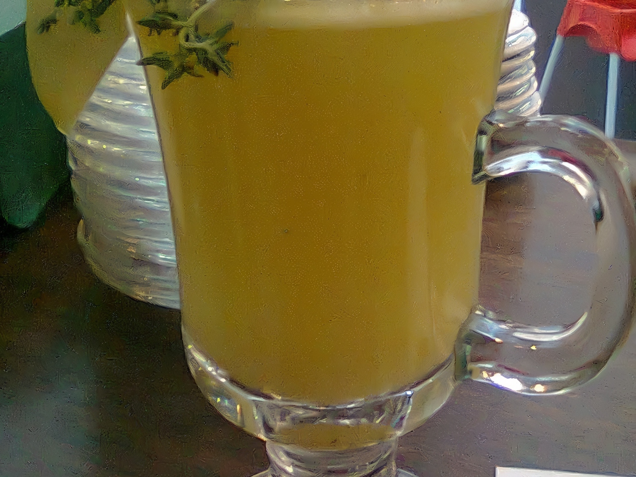 Apple Thyme Tea