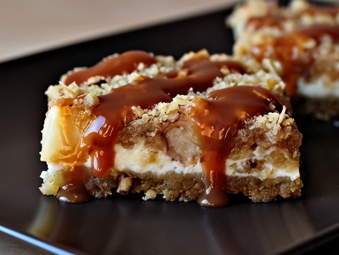 Apple Cheesecake with Oats