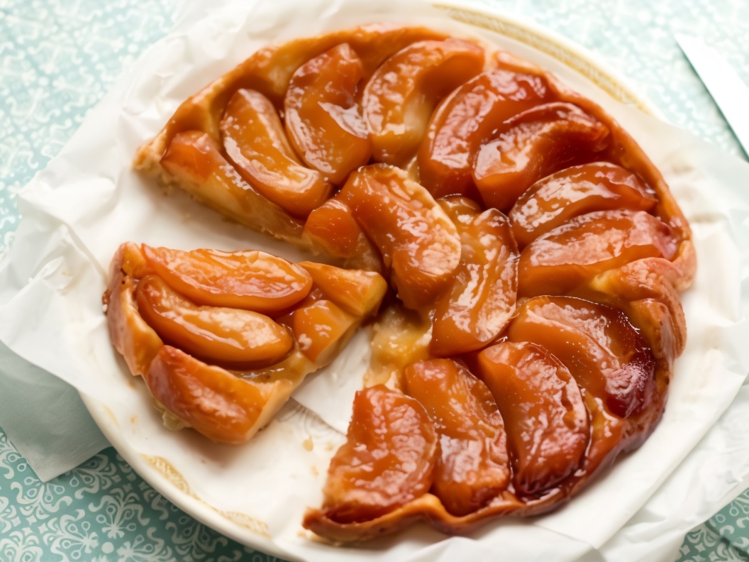 Upside-Down Apple Pie with Caramel
