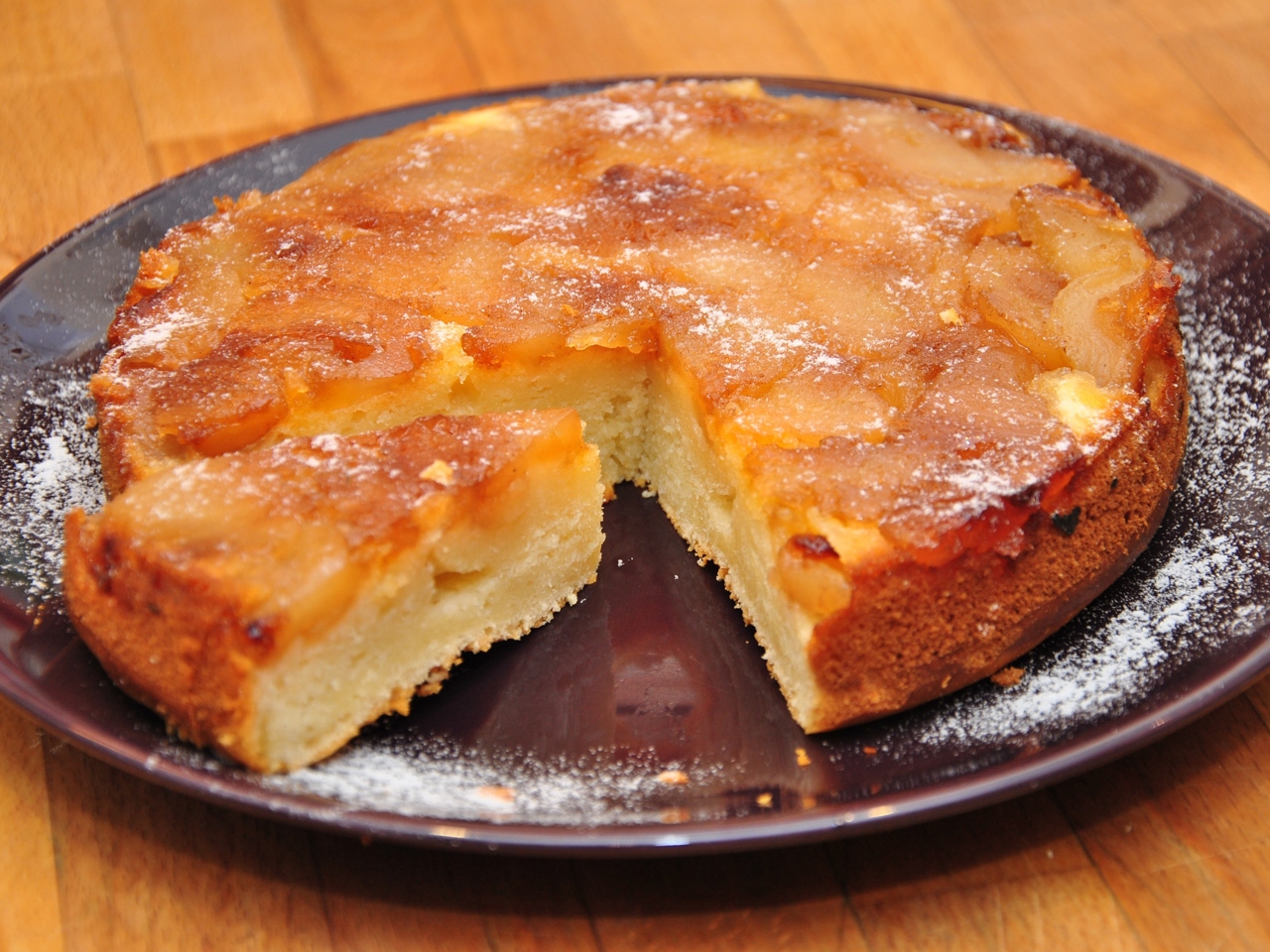 Apple Tarte Tatin on Sour Cream Dough