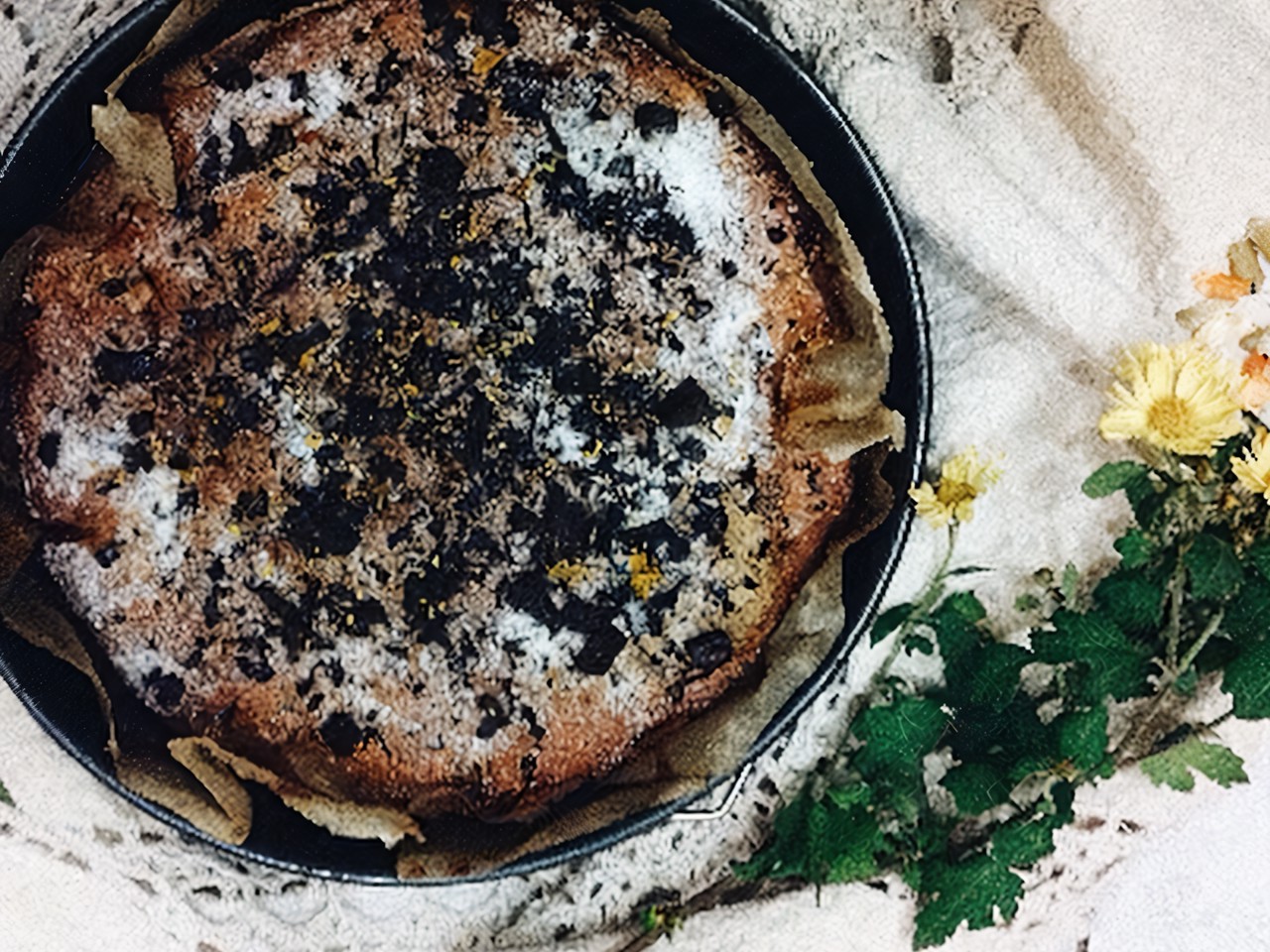 Apple-Cottage Cheese Cake