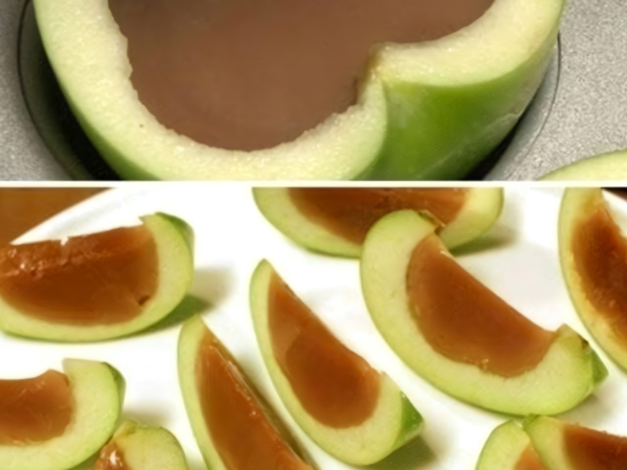 Apples with Caramel or Chocolate