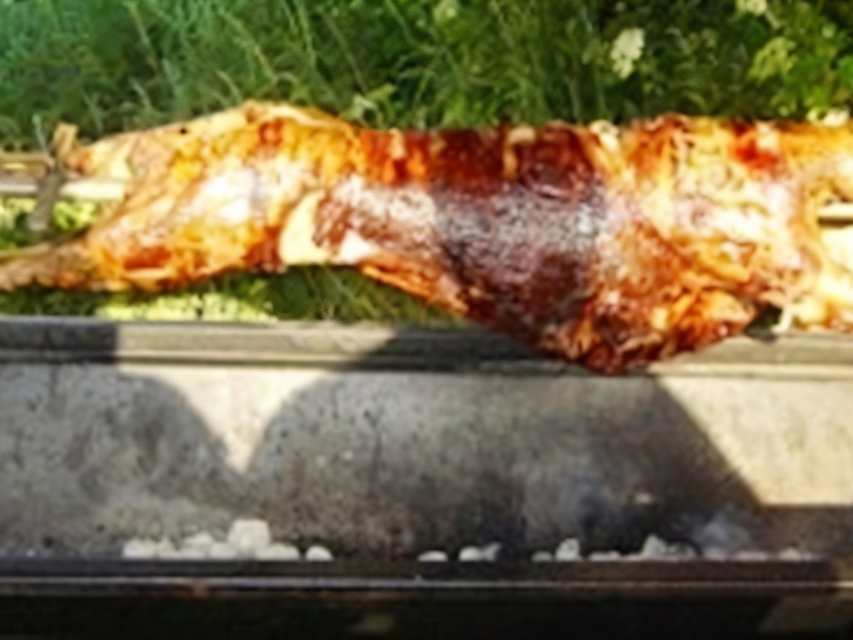 Greek-Style Lamb on a Spit