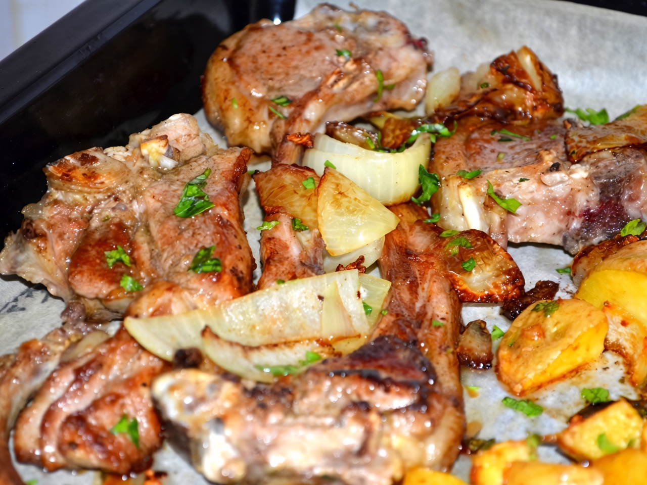 Lamb with Potatoes