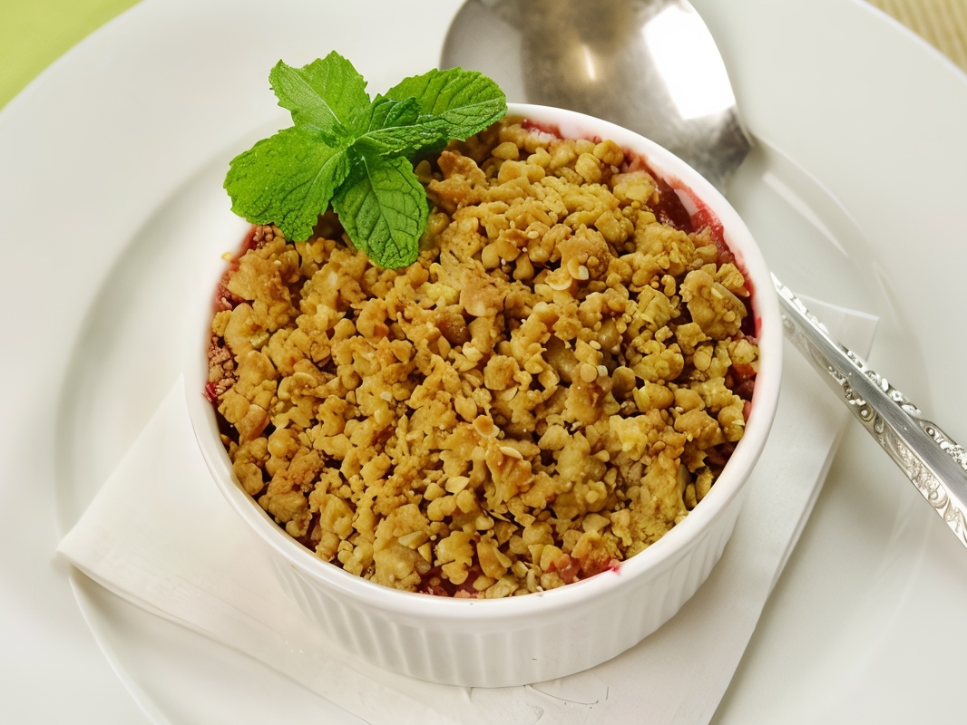 Berry-Apricot Pudding