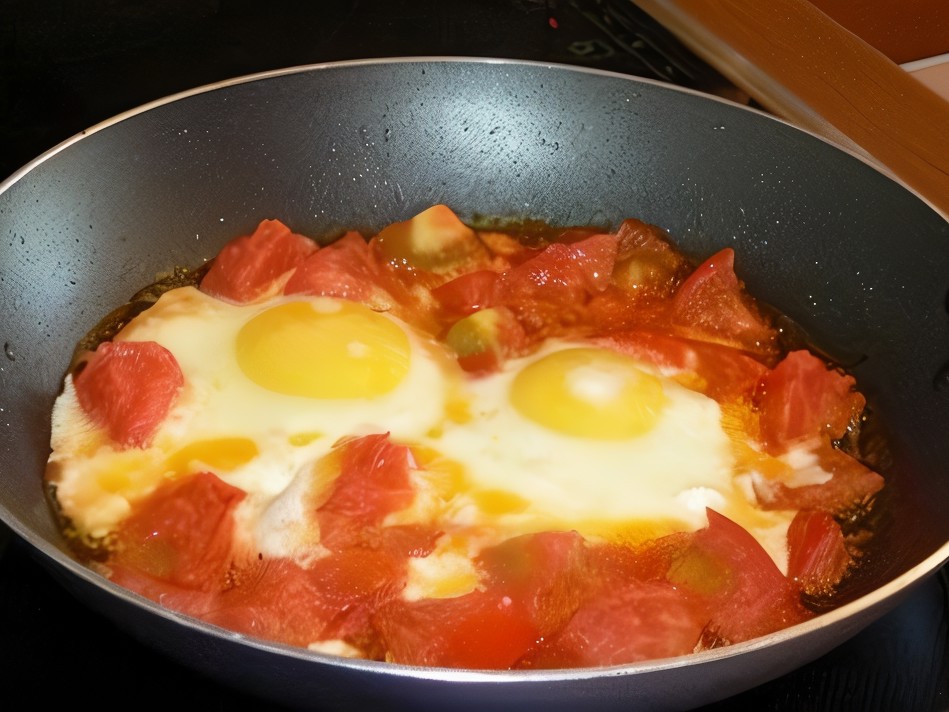 Armenian Style Fried Eggs