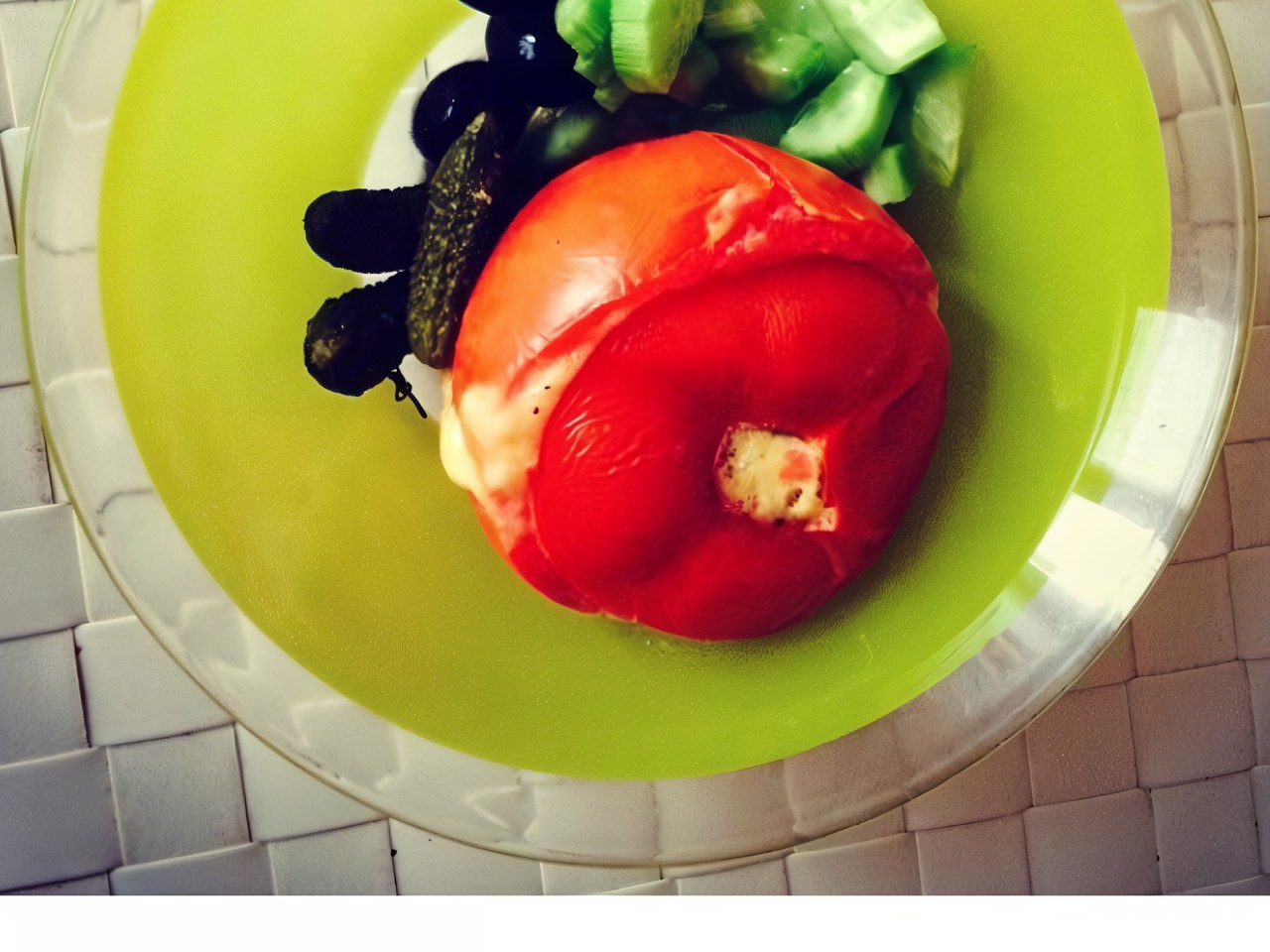 Eggs in a Tomato