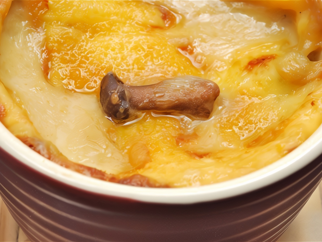 Egg Cocotte with Dried Morels or Porcini Mushrooms