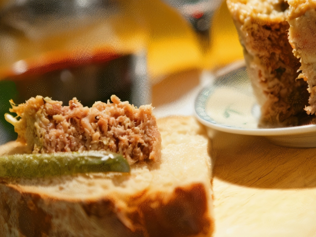 Egg Pâté with Gherkins