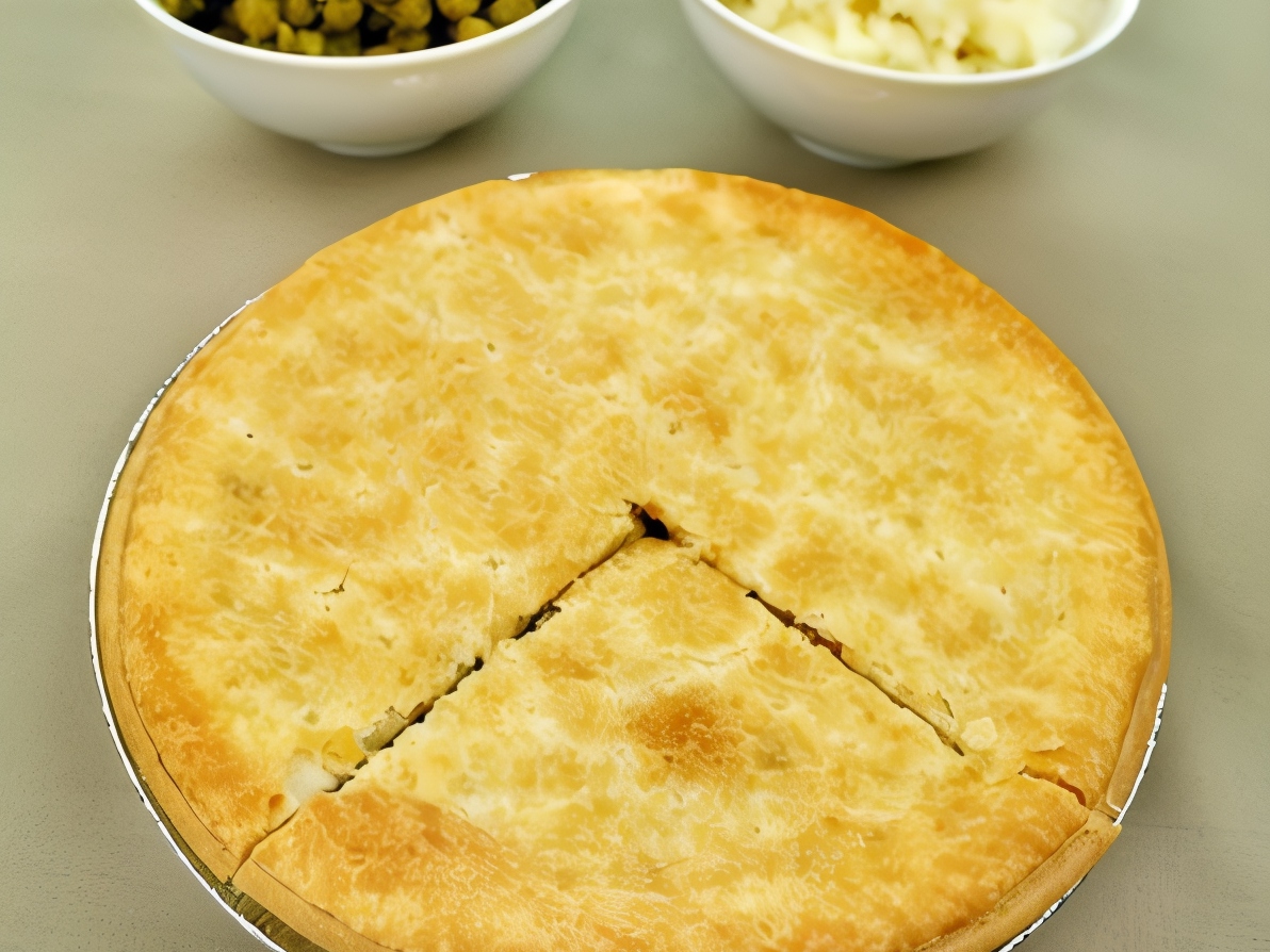 Egg and Potato Pie with Prosciutto