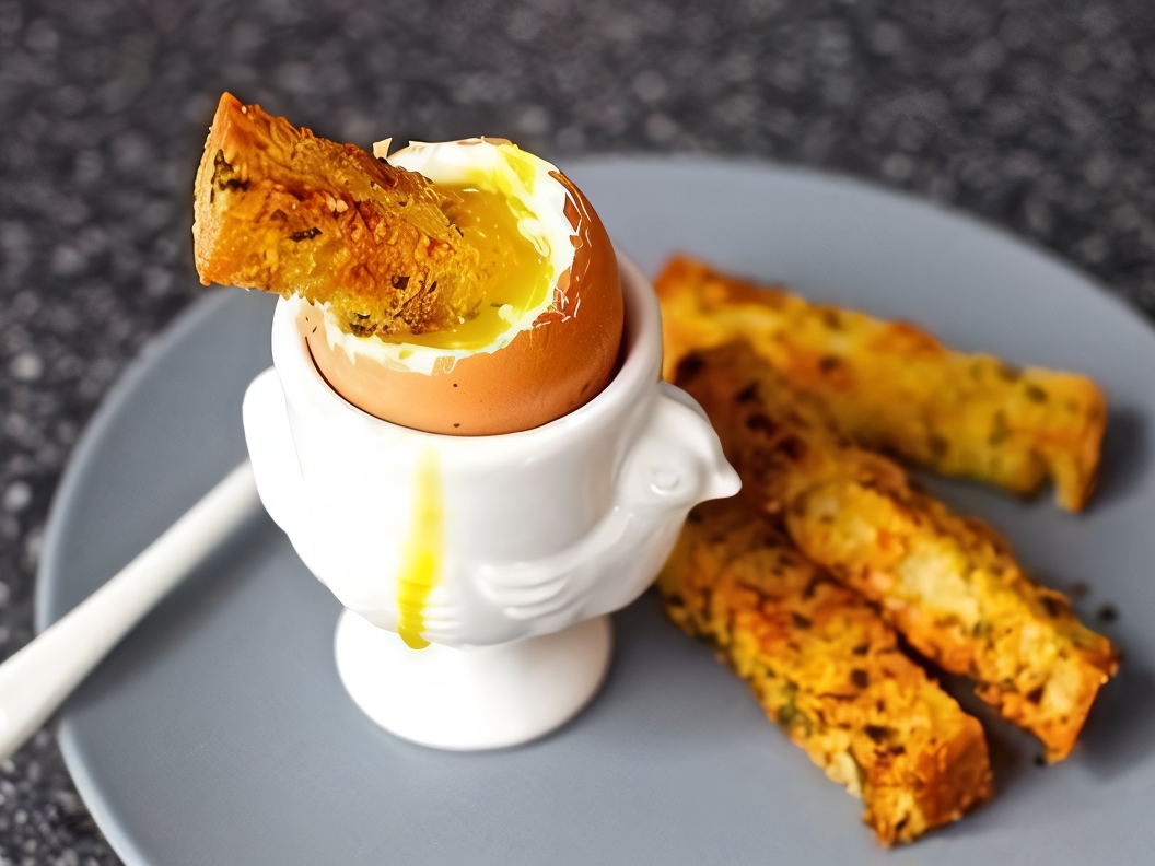 Soft-Boiled Egg with Toast