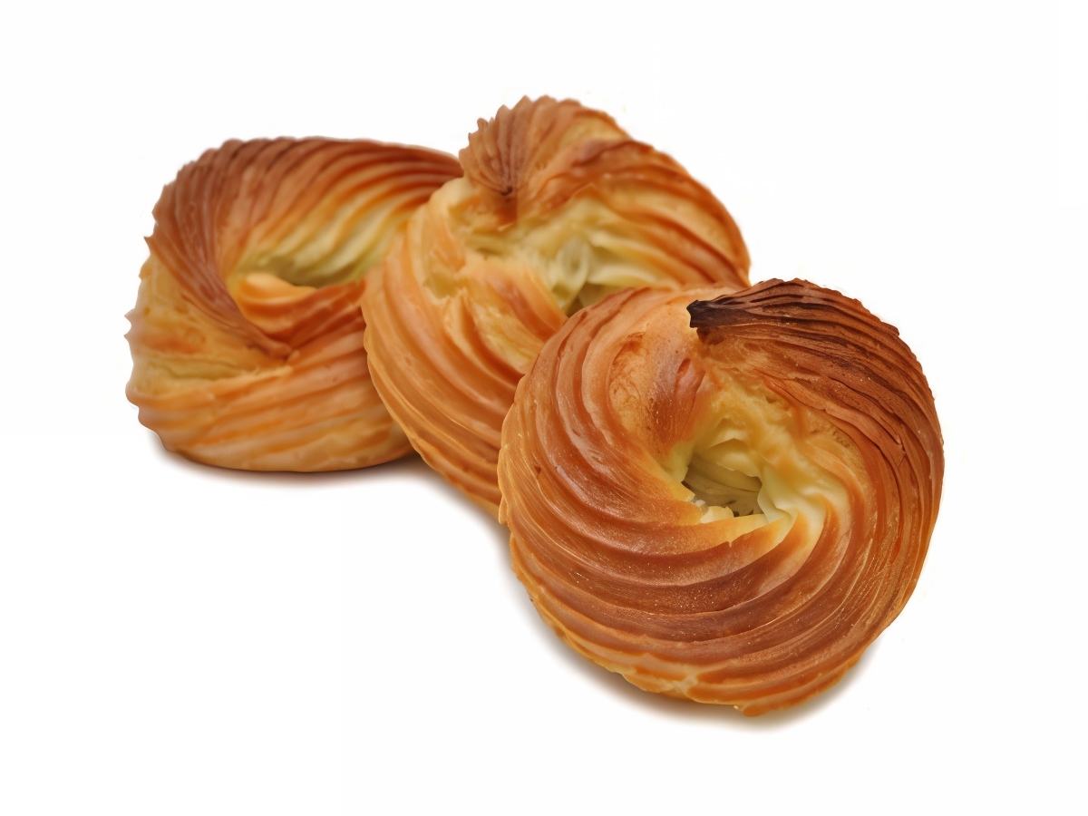 Eclairs with Ham Cream