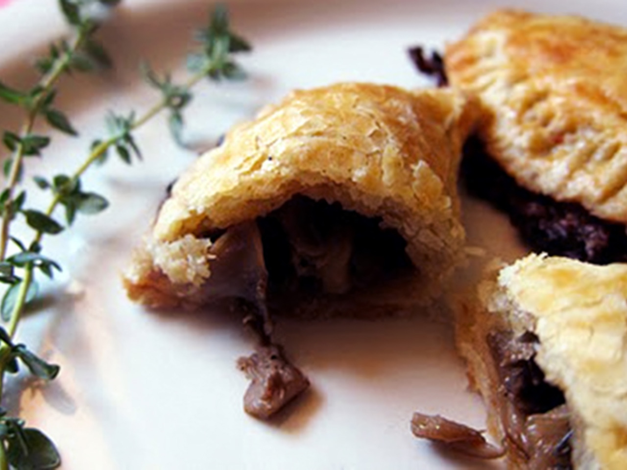 Mushroom Empanada