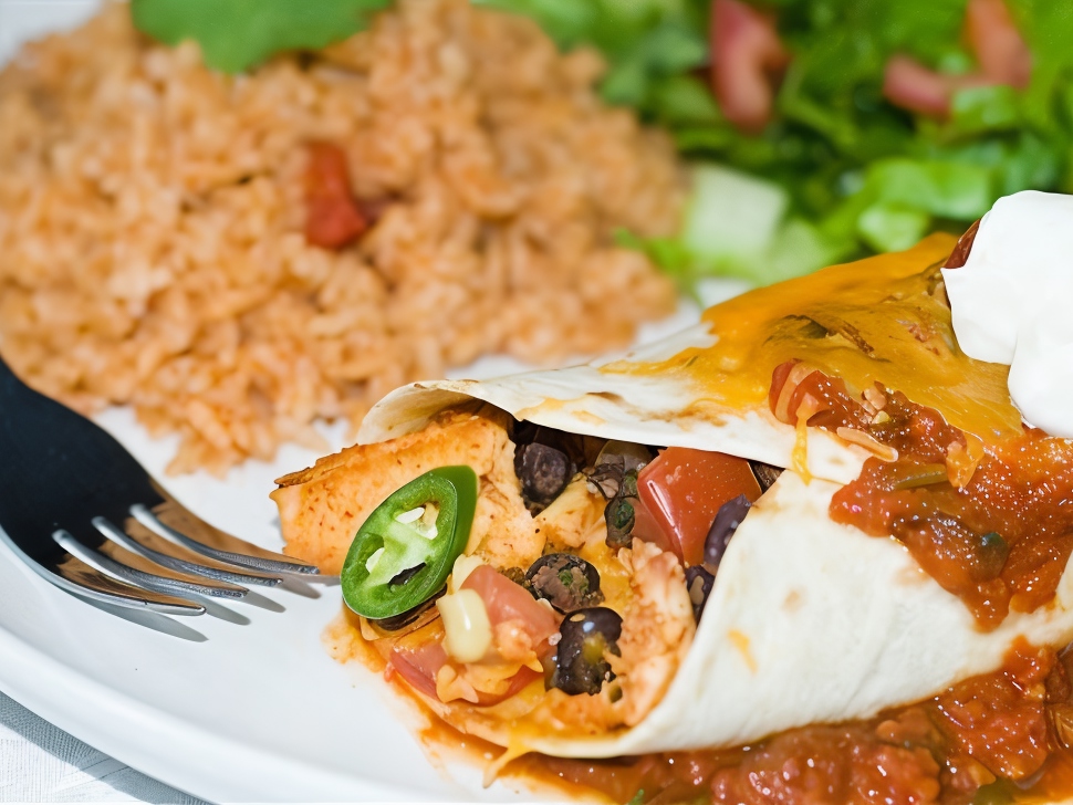 Bean Enchiladas