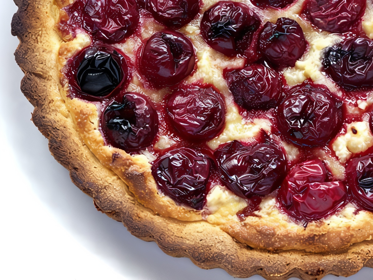Yogurt Cherry Cake