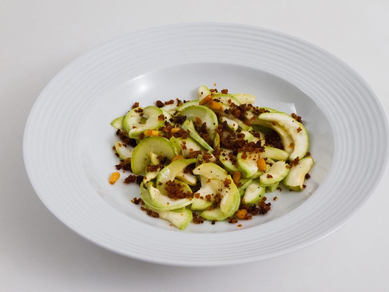 Zucchini with Sun-Dried Tomatoes