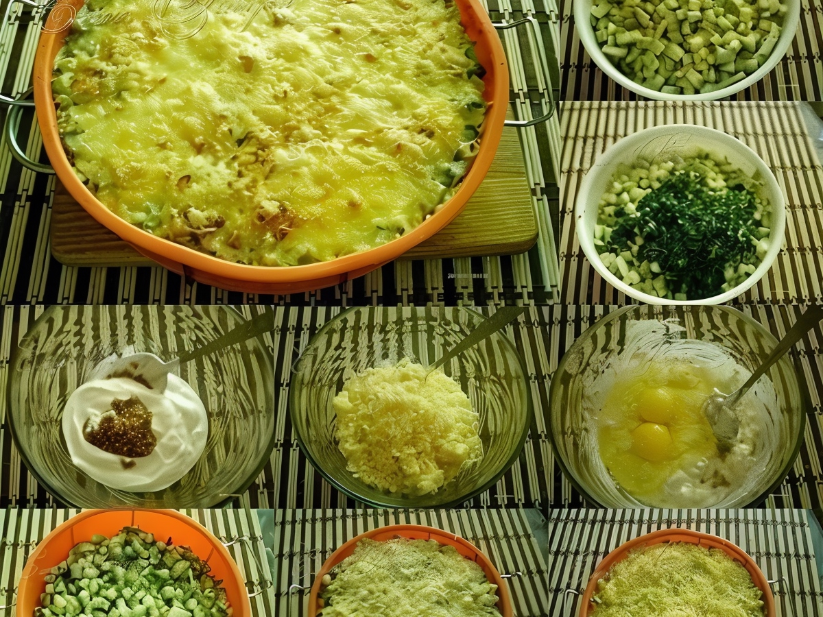 Zucchini Baked with Cheese