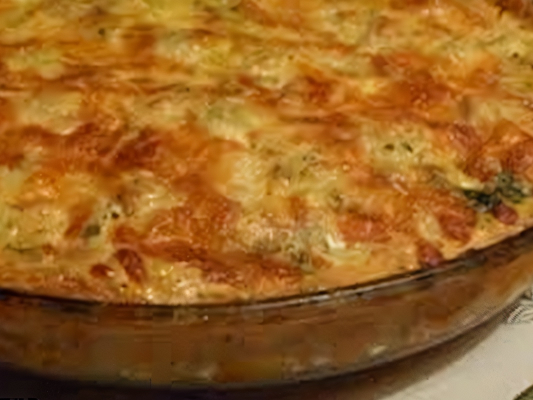 Zucchini Baked in Dough