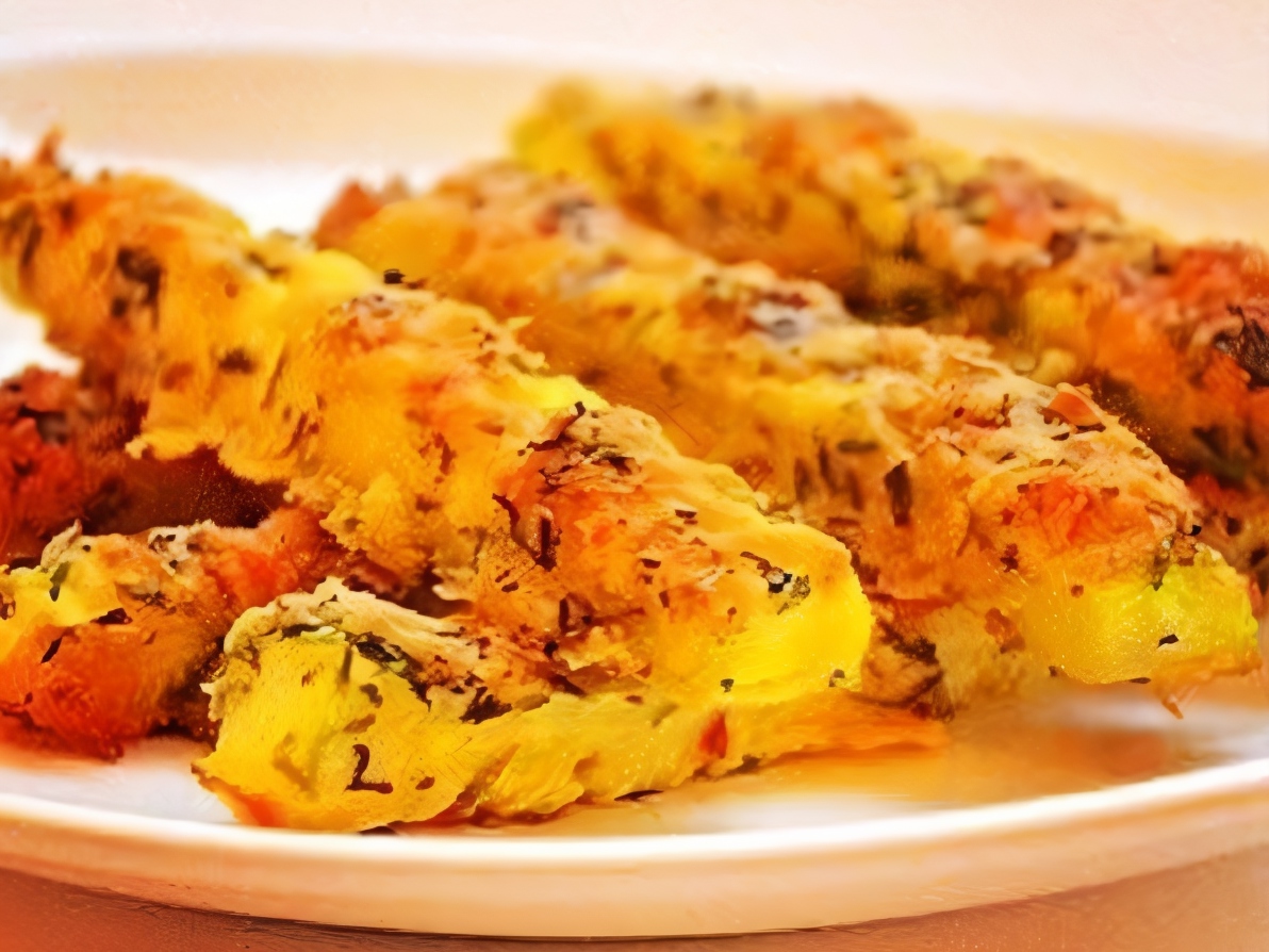 Zucchini Sticks in Cheese Batter