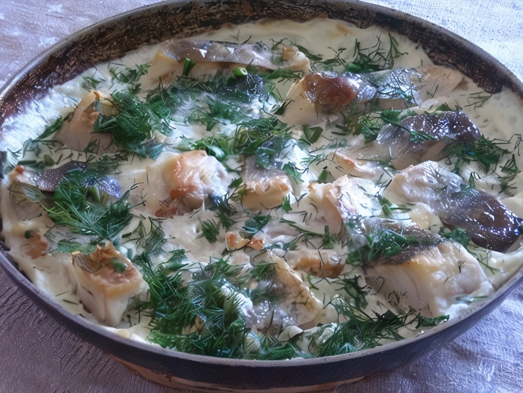 Kalalimtikko (Fish Baked with Potatoes)