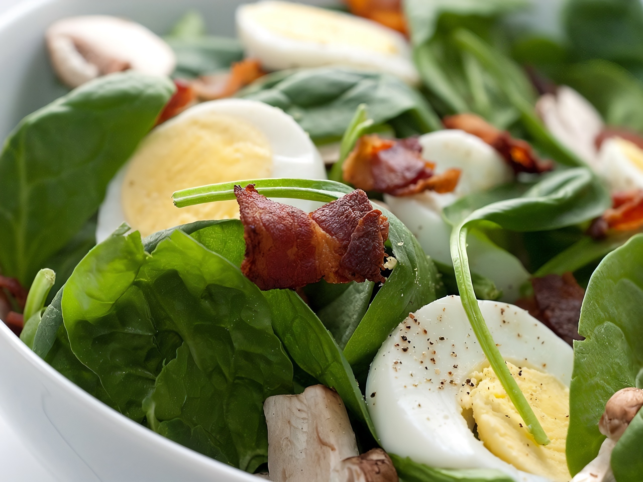 California Spinach Salad