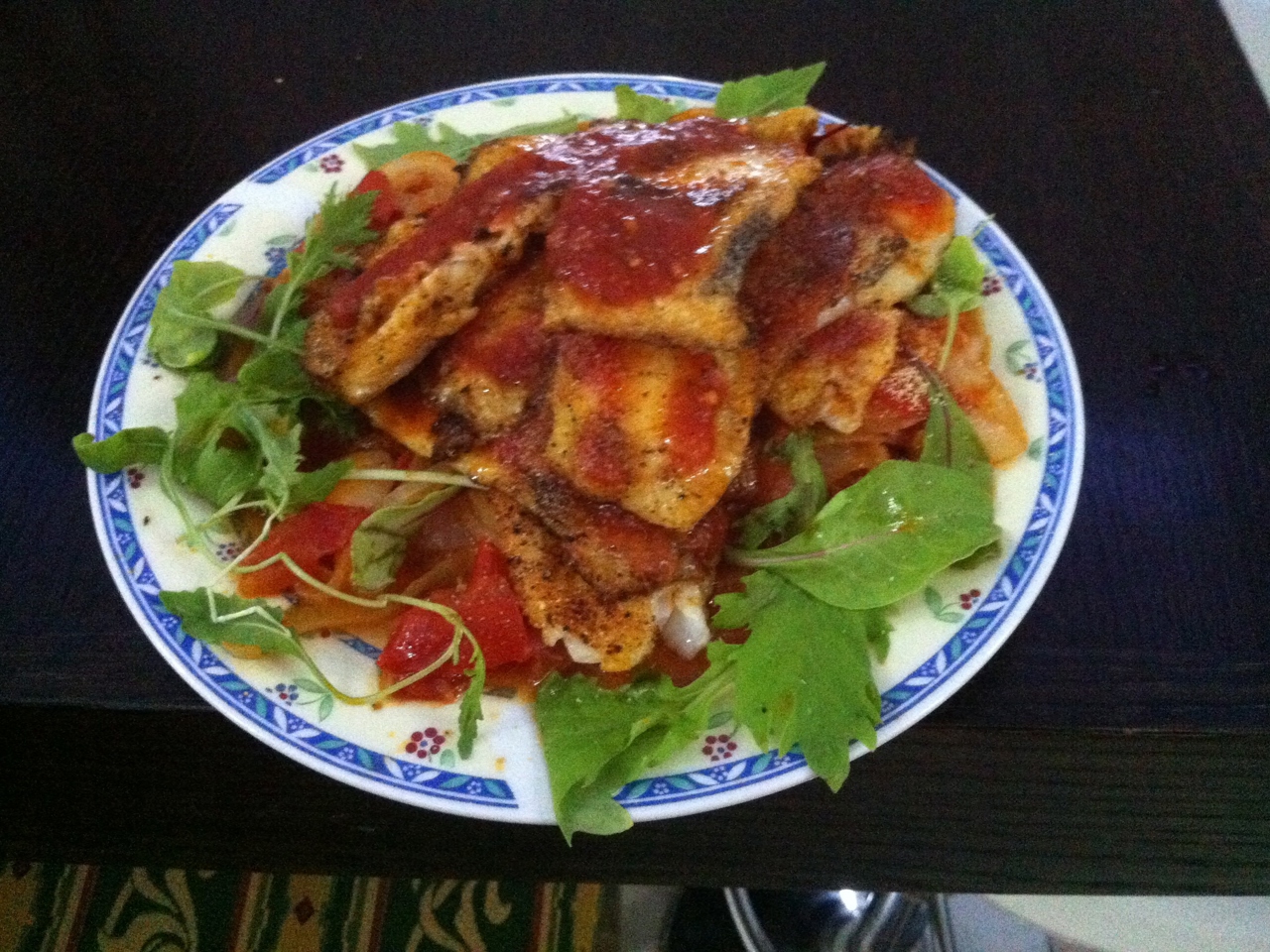Greek-Style Flounder