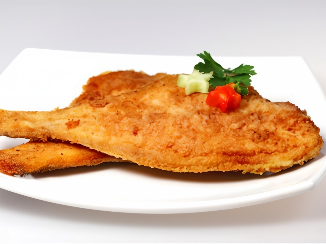 Flounder in Ground Matzah