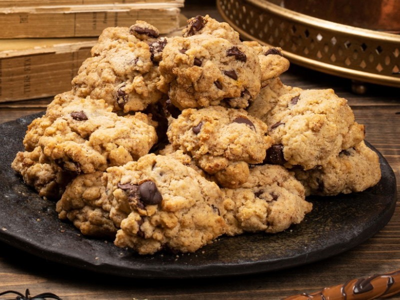 "Stone" Cookies with Chocolate from Hagrid