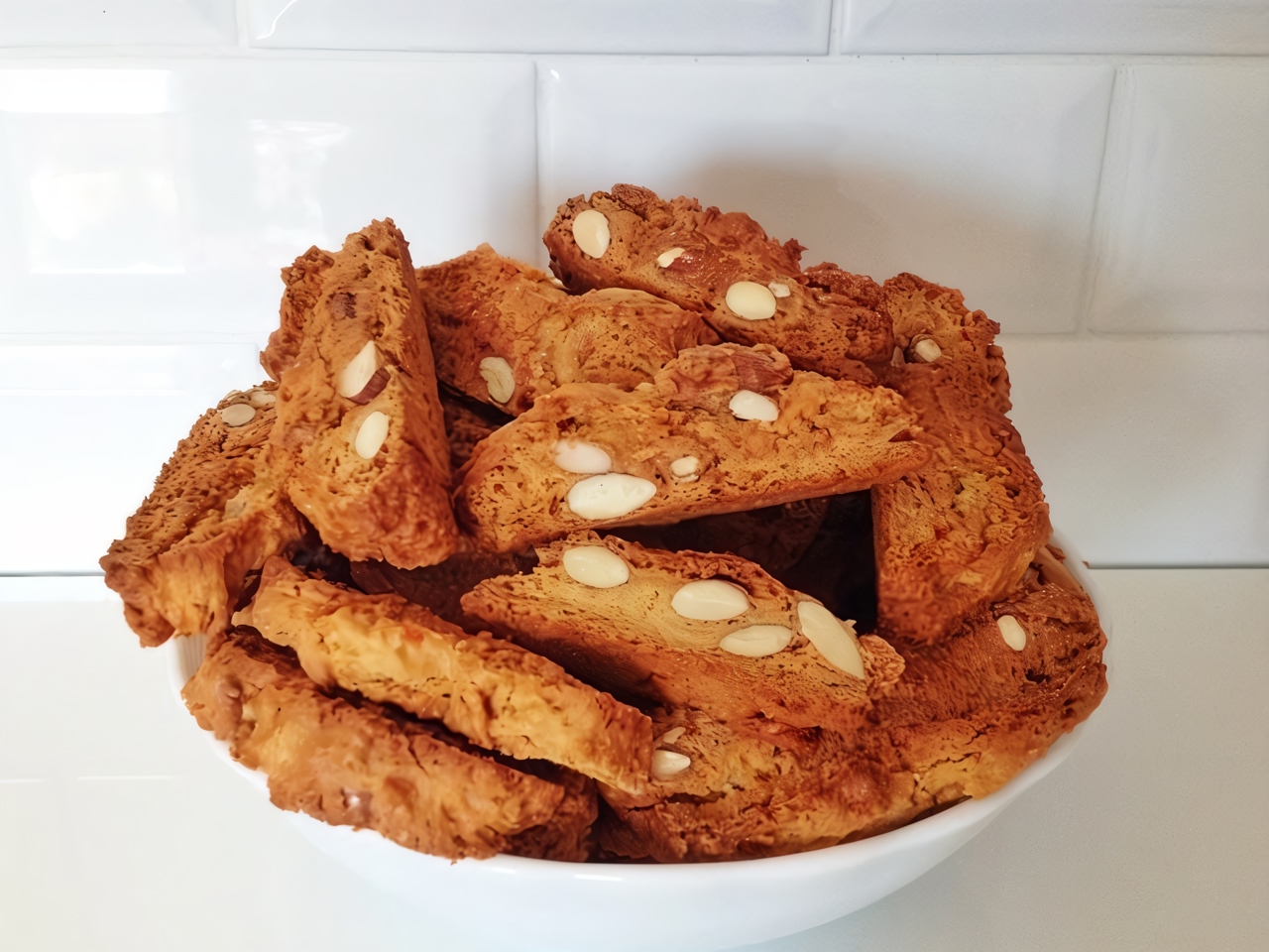 Cantucci with Almonds and Orange Zest