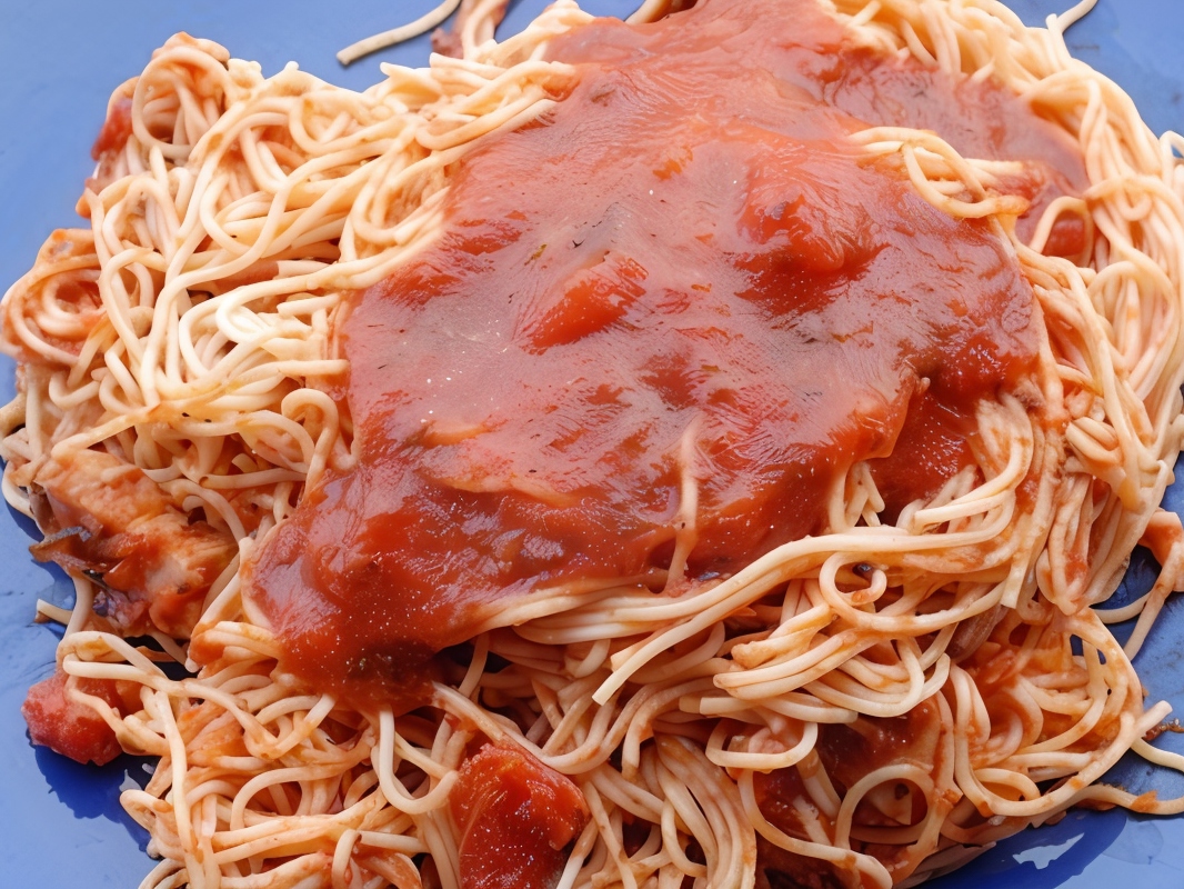 Capellini with Spicy Vodka Sauce