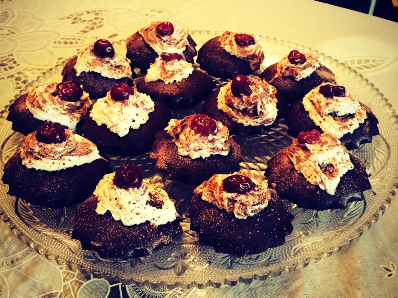Cupcakes with Coca-Cola