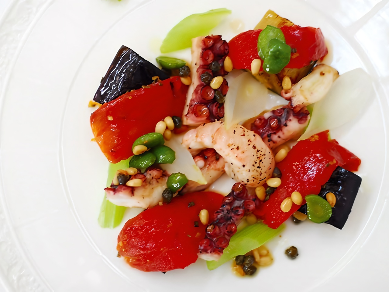 Seafood Caponata
