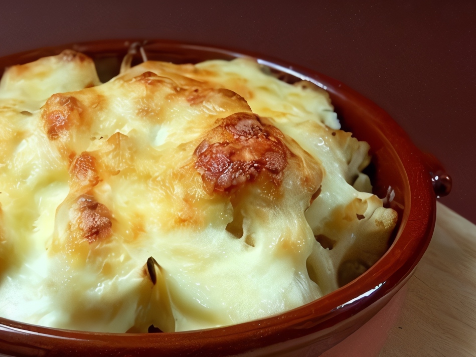 Cauliflower in Béchamel Sauce