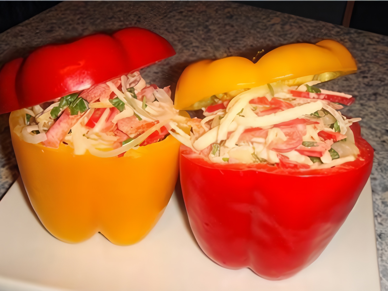 Cabbage Salad with Tomatoes