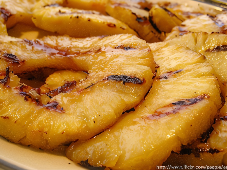 Grilled Caramelized Pineapple