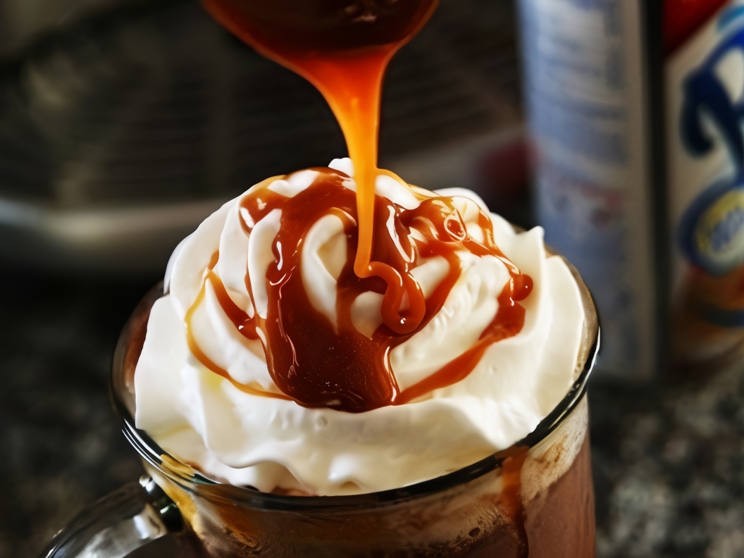 Caramel Salted Hot Chocolate