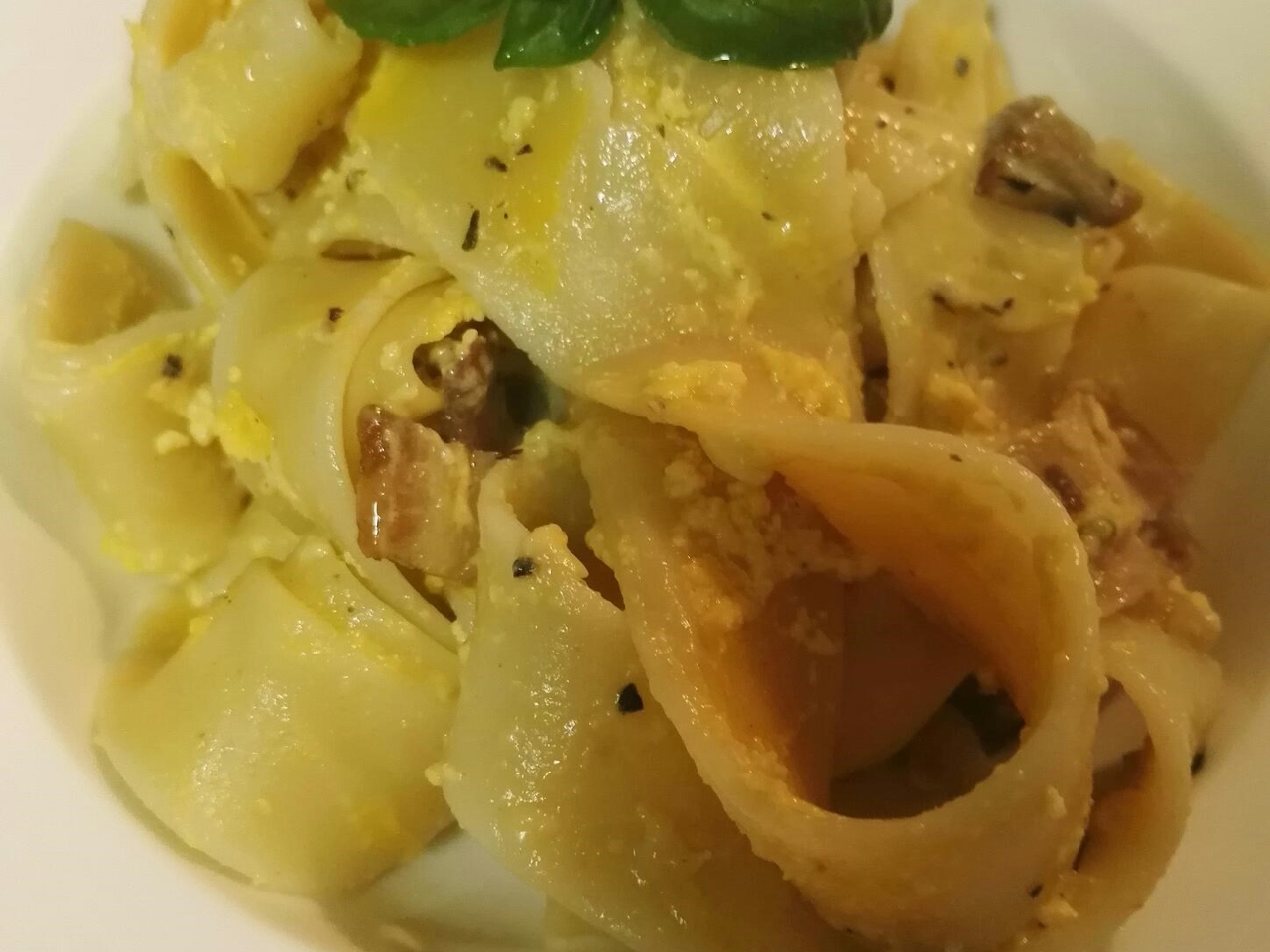 Fettuccine Carbonara