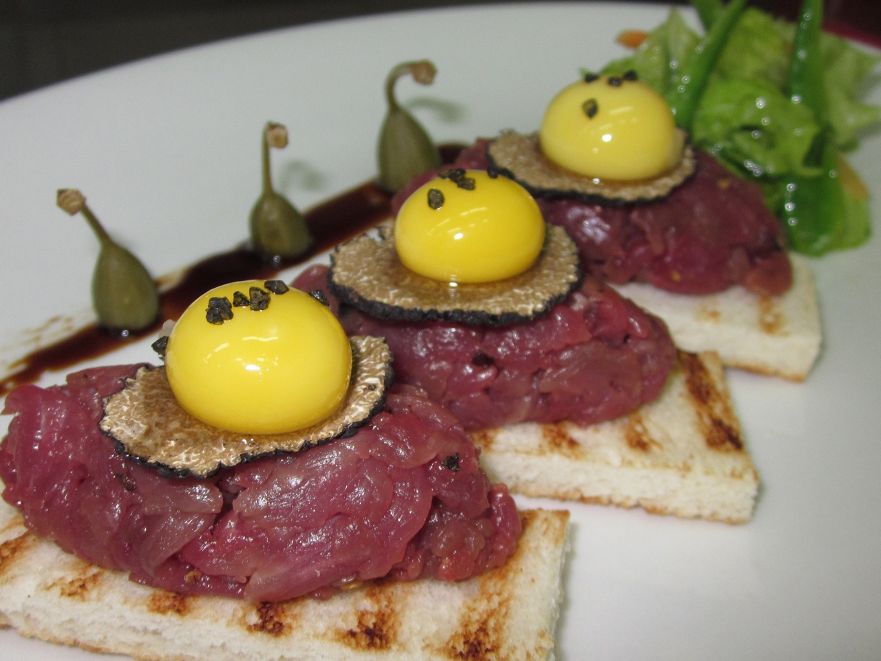 Ural-Style Carne Cruda (Tartare with Truffles)