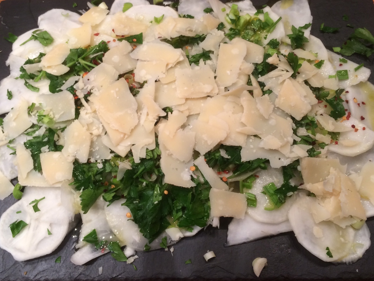 Daikon Carpaccio