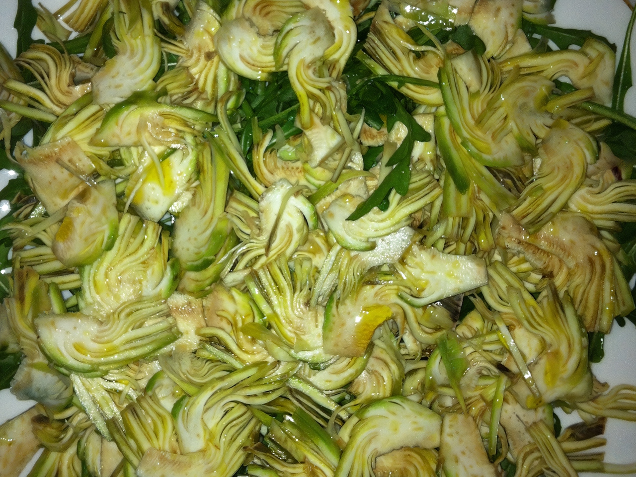 Carpaccio of Fresh Artichokes