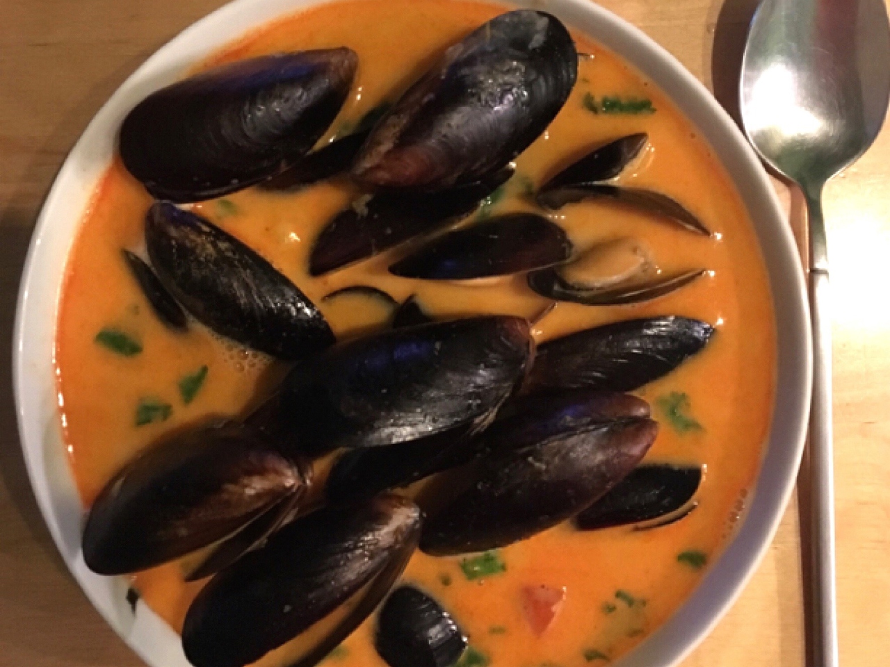 Curry with Mussels