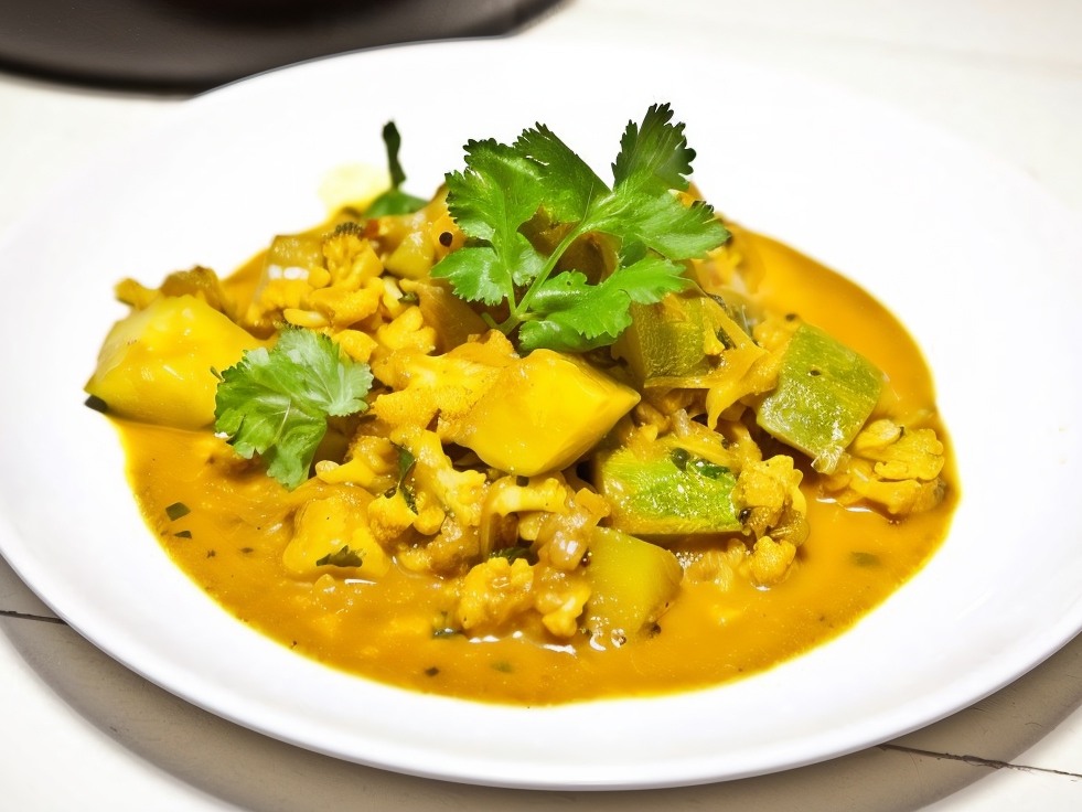 Vegetable Curry with Mustard
